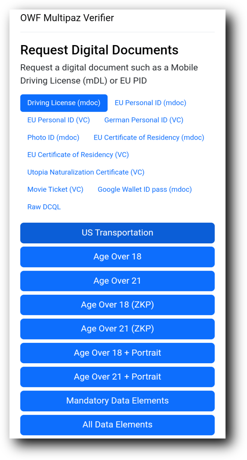 Step 1: Credential Request in Browser